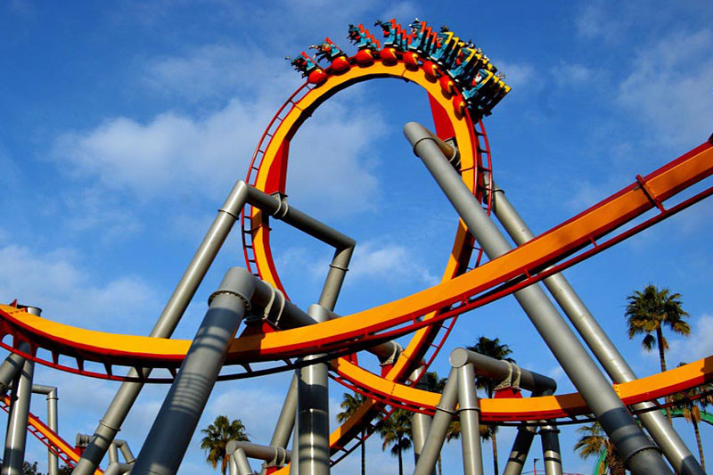 Image of ride at KNotts berry farm buena park